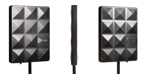 WEATHER RESISTANT IP-RATED CIRCULARLY POLARIZED ANTENNA FOR IEMS, WIRELESS MICS, RANGE UP TO 200'